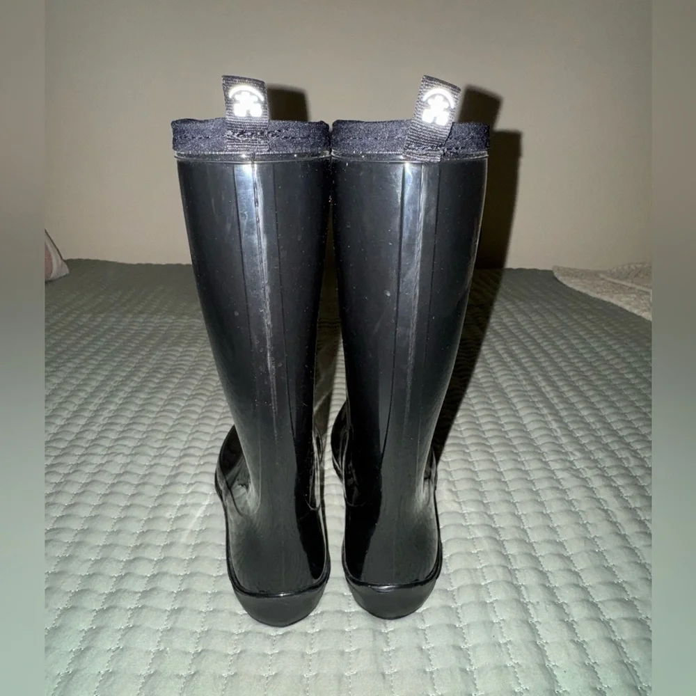 Kamik Marina Womens Black Rubber Rainboots size 7